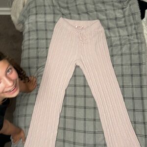Pink aesthetic pyjama pants